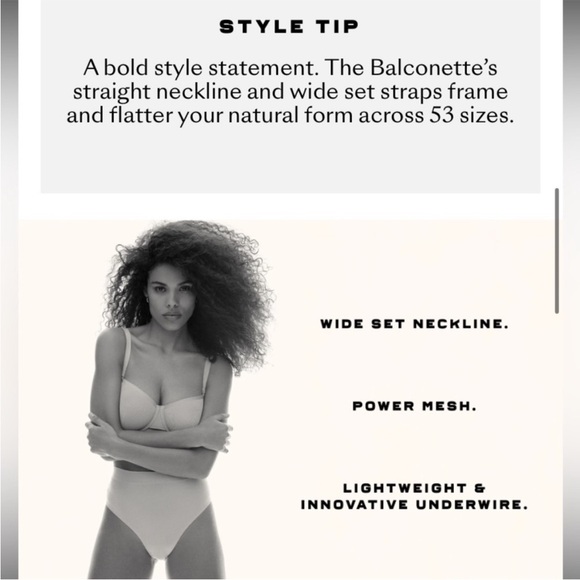 CUUP Balconette Bra — Slate Gray Mesh — 32F (3D) — NWOT - Picture 12 of 12